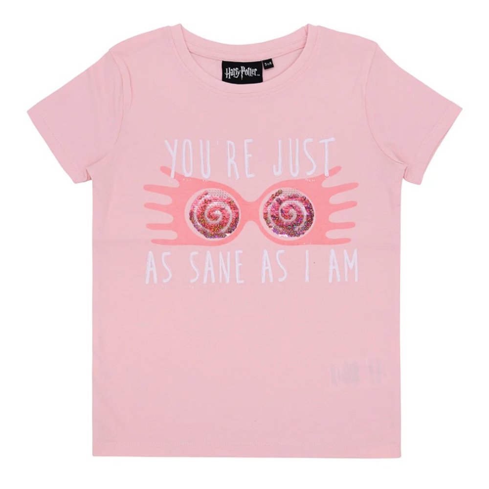 Harry Potter NWT Kids Luna Sequin Glasses T-Shirt (size 3T)
